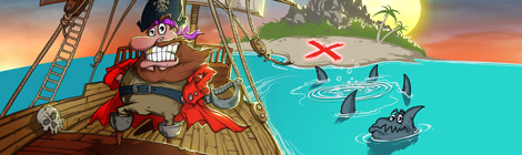 Go against wave after wave of enemy ships who are trying to destroy Woody and steal his treasure.